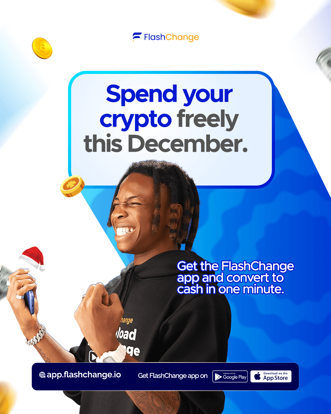 FlashChange Crypto Campaign